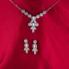 Midnight Petal floral jewellery set