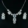 Zirconia earrings and pendant set – Cubic Spark
