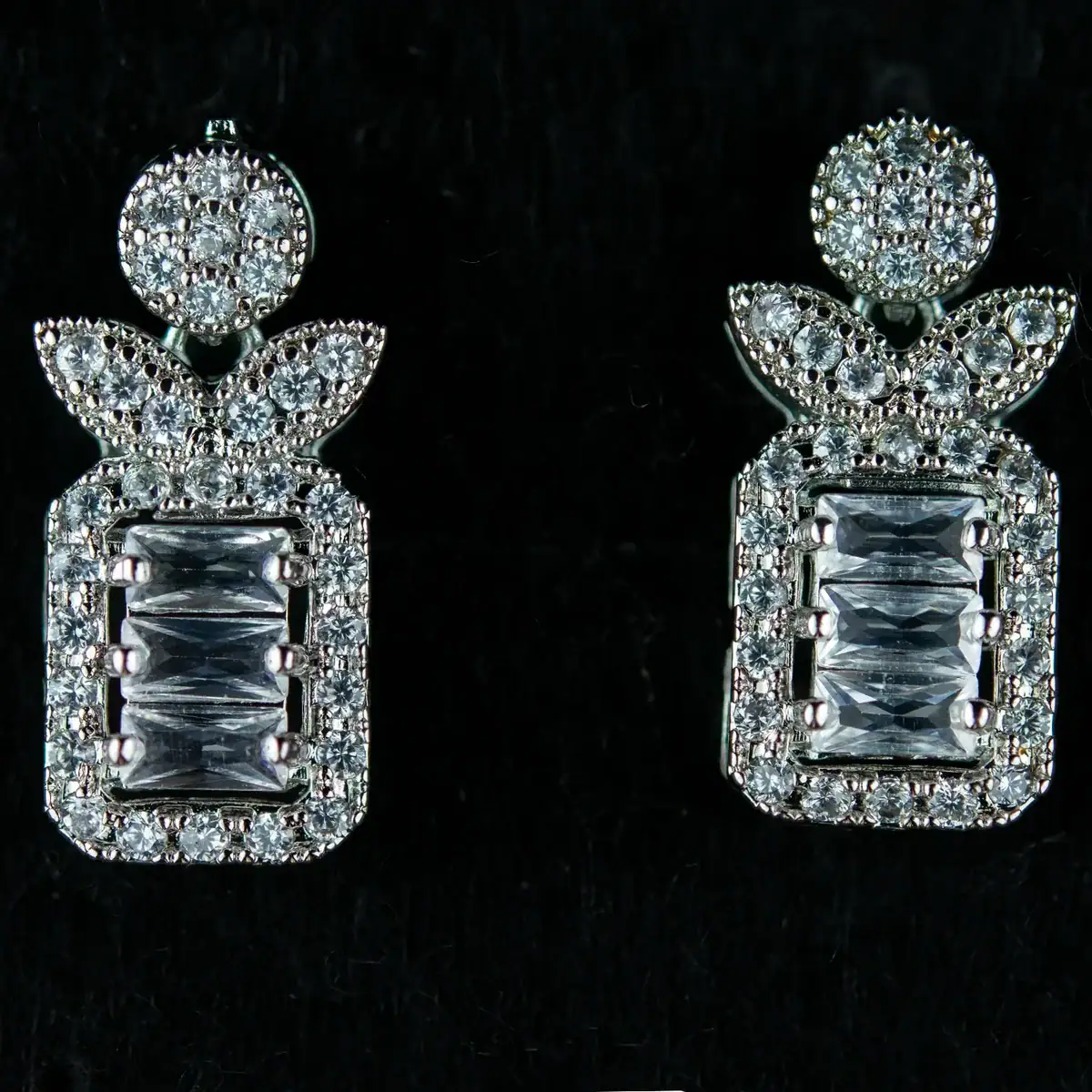 Zirconia earrings – Cubic Spark