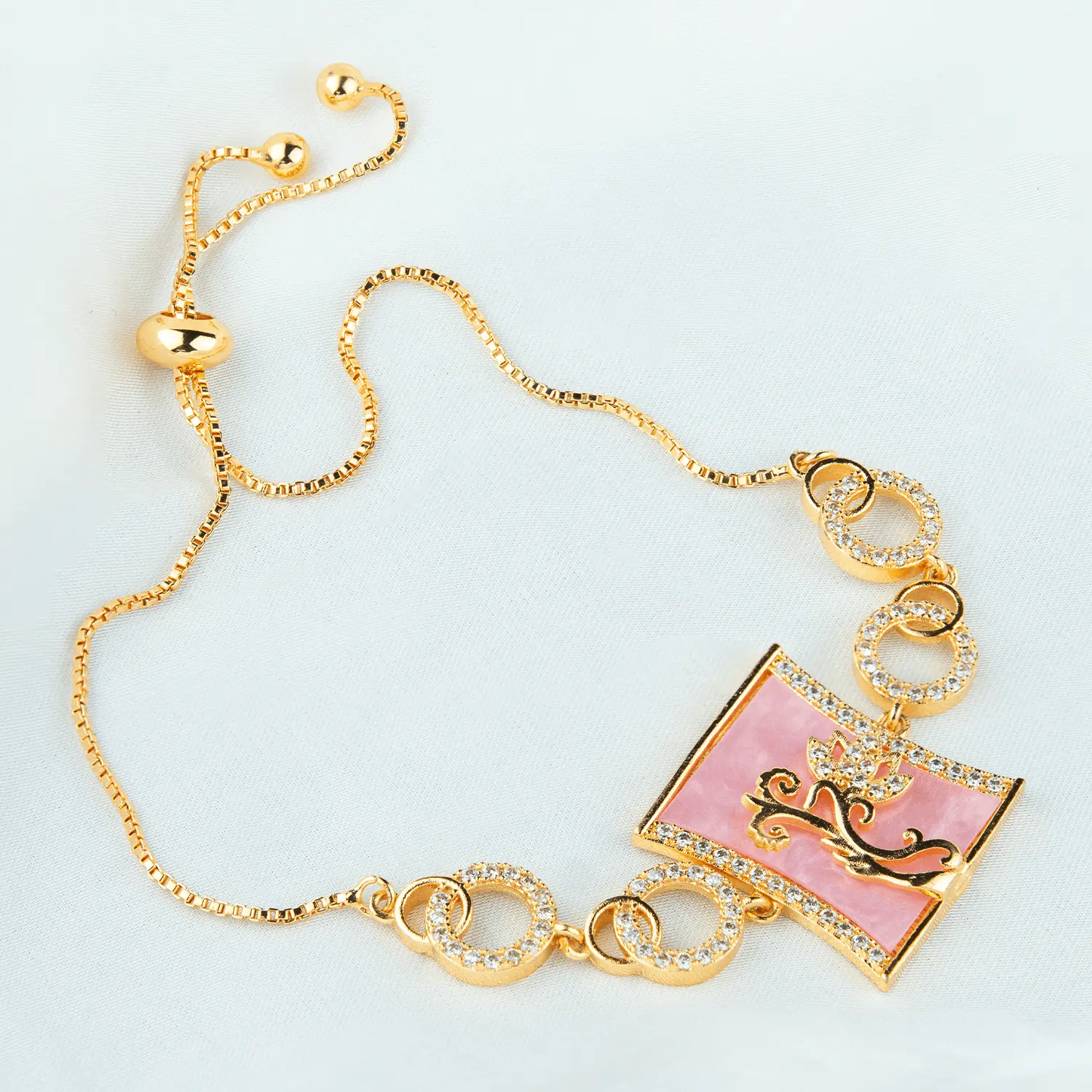 Rose Whisper Bracelet front view