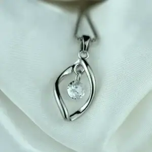 Moonlit Leaf Pendant 1
