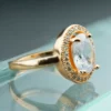 Faux Daimond Ring